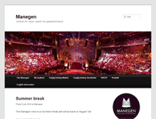 Tablet Screenshot of manegen.org